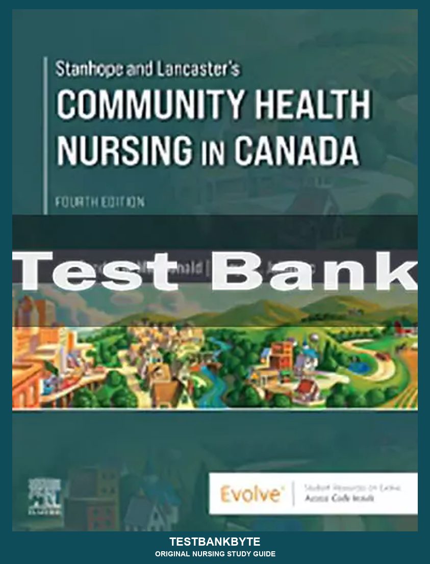 Community Health Nursing In Canada 4th Edition - Nursing Study Guide (4th-Ed Aligned)