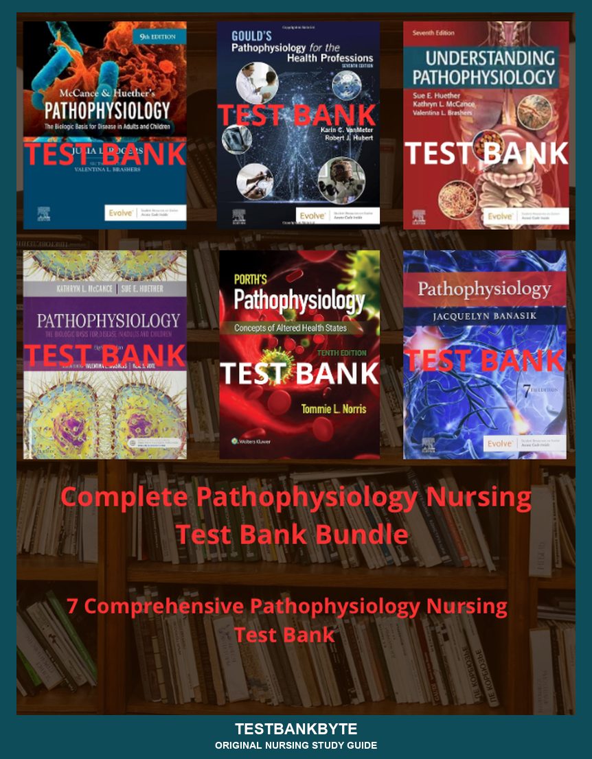 Complete Pathophysiology Nursing Bundle (7 Titles) — Nursing Study Guide