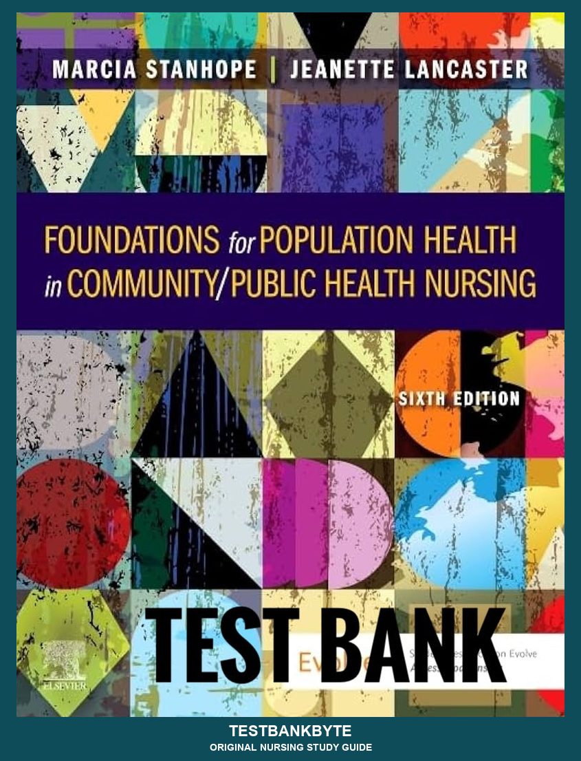 Foundations for Population Health in Community Public Health Nursing 6th Edition — Nursing Study Guide (6th-Ed Aligned)