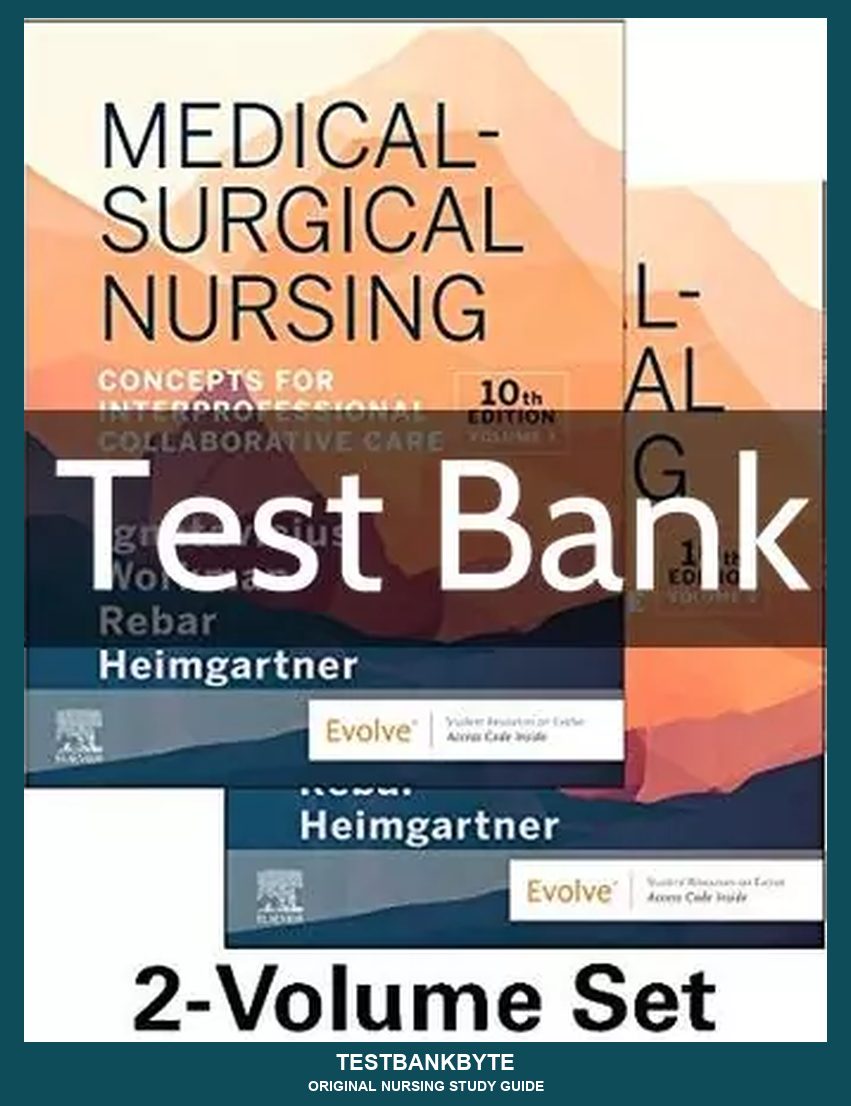 Medical-Surgical Nursing Master Study Guide — 10th-Edition Curriculum (Vol. 2)