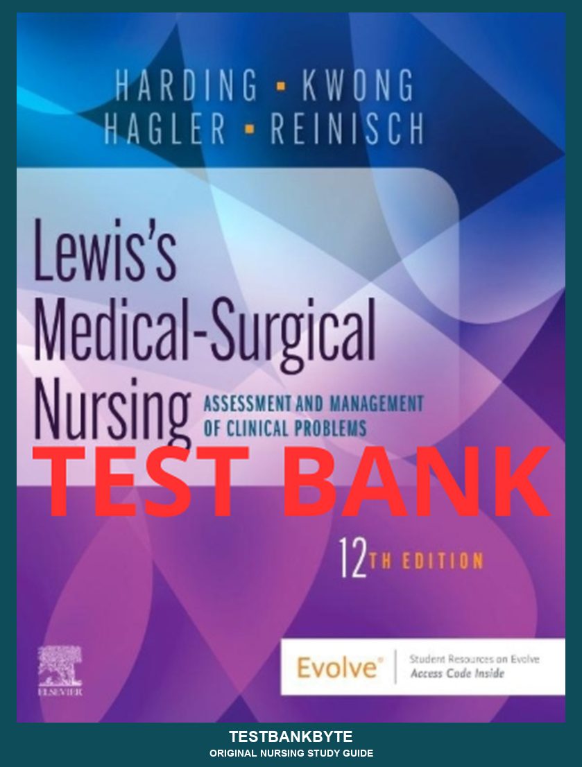 Medical-Surgical Nursing: Assessment and Management of Clinical Problems 12th Edition — Nursing Study Guide (12th-Ed Aligned)