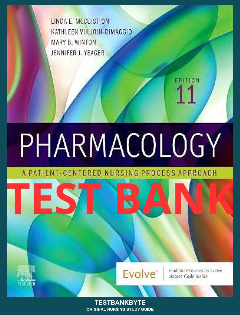 Pharmacology: A Patient-Centered Nursing Process Approach 11th Edition — Nursing Study Guide (11th-Ed Aligned)