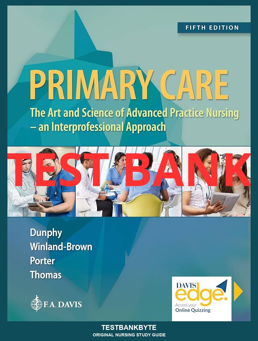 Primary Care: Art and Science of Advanced Practice Nursing - An Interprofessional Approach 5th Edition — Nursing Study Guide (5th-Ed Aligned)