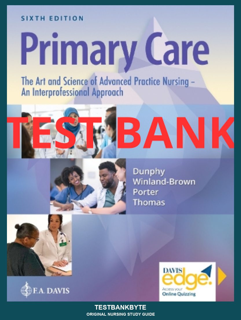 Primary Care: The Art and Science of Advanced Practice Nursing – an Interprofessional Approach 6th Edition — Nursing Study Guide (6th-Ed Aligned)