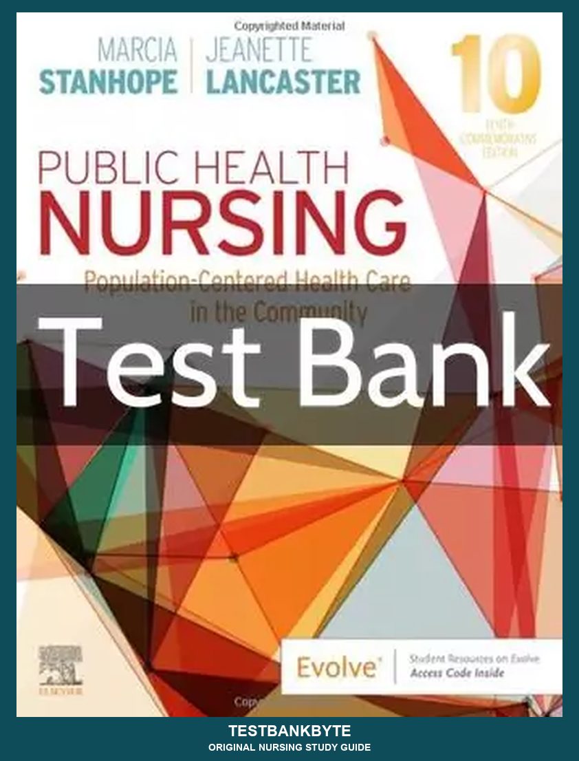 Community & Public Health Nursing Master Study Guide — 10th-Edition Curriculum