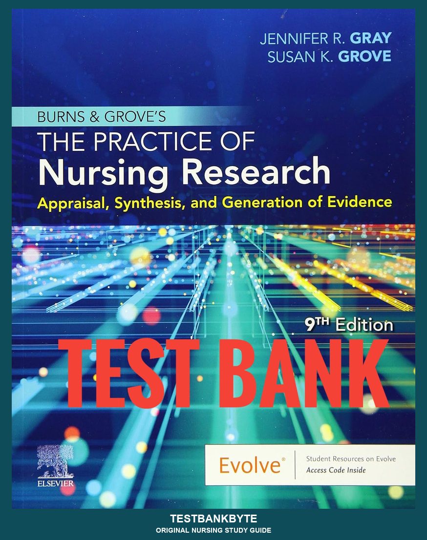 The Practice of Nursing Research 9th Edition — Nursing Study Guide (9th-Ed Aligned)